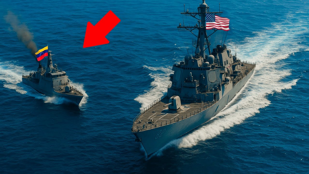 Венесуэла БРОСИЛА ВЫЗОВ кораблю ВМС США - И тут случилось ЭТО...
