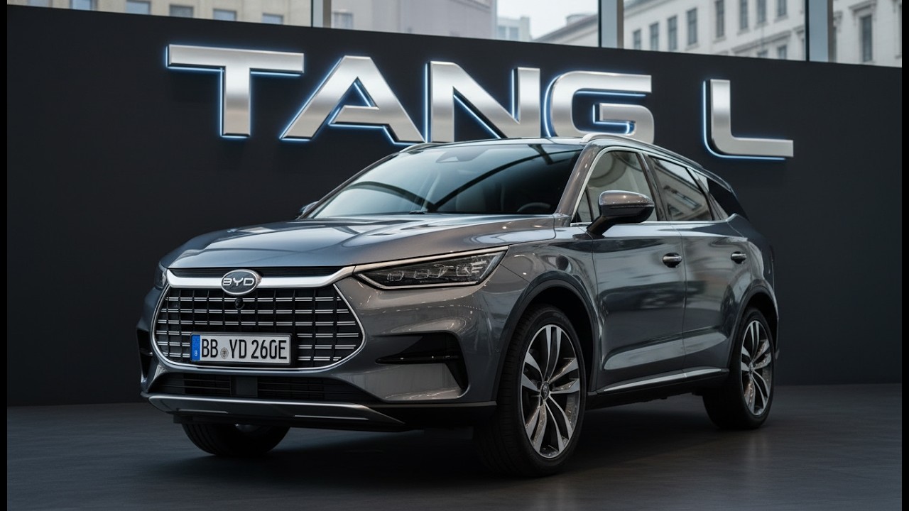 El BYD Tang L 2026 Es el EV de Lujo que Quieres - Olvídate del BMW iX3