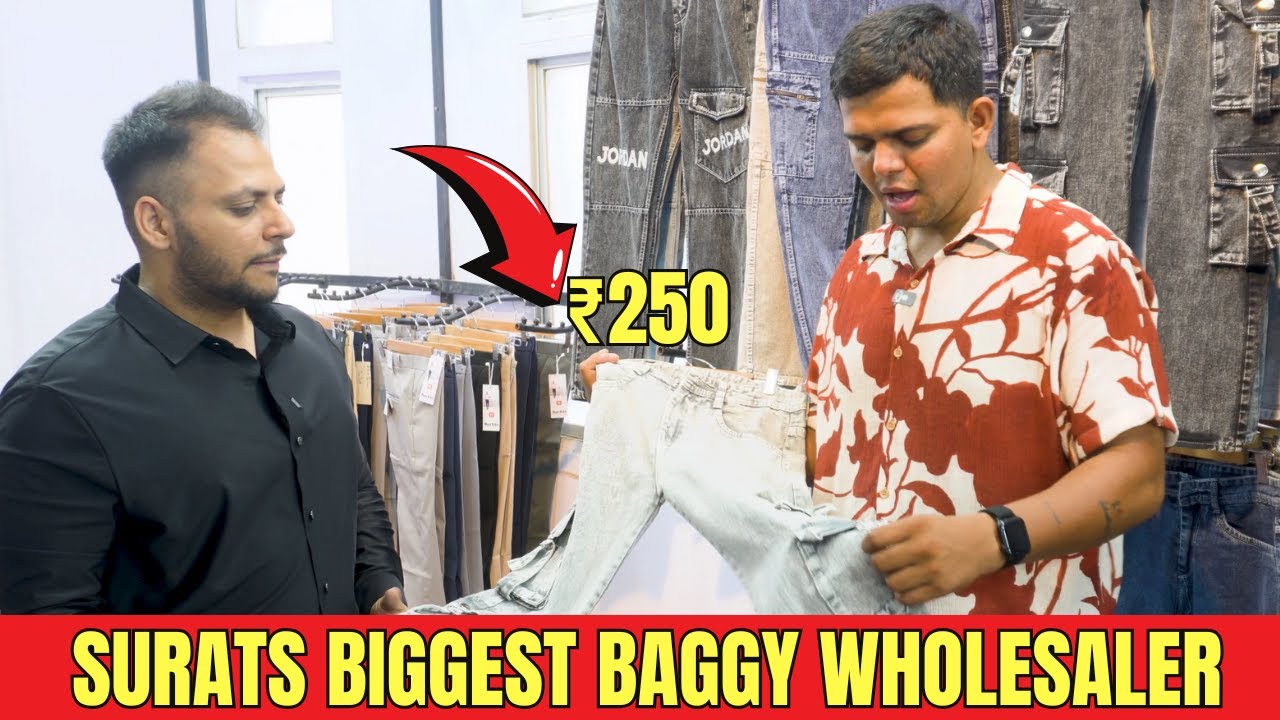 Surat’s BIGGEST Baggy Pants Wholesaler 💥 Starting at ₹250