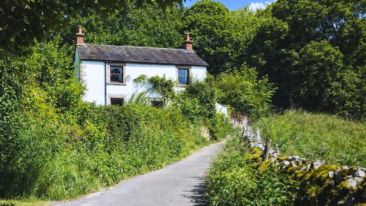 Youlgreave Village Walk, English Countryside 4K
