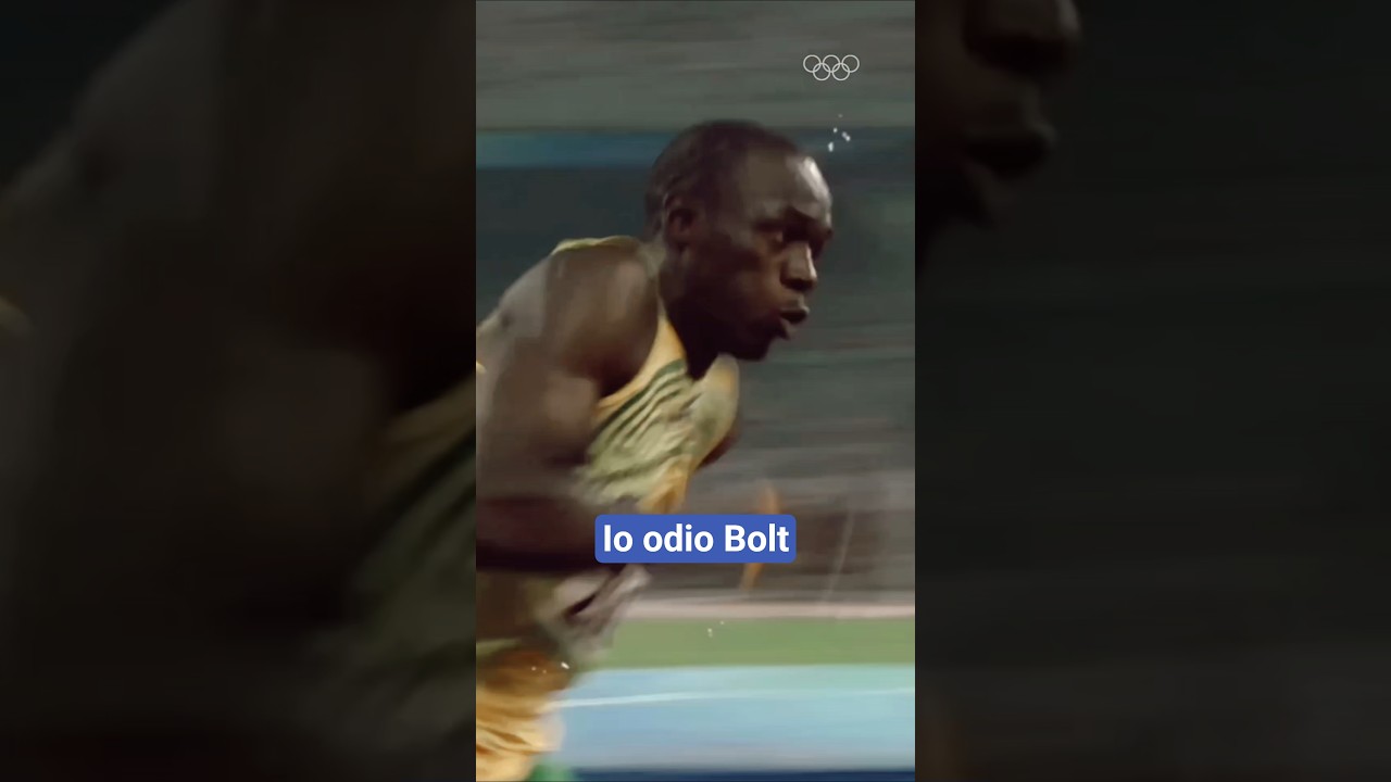 Non lo odio davvero Usain Bolt 