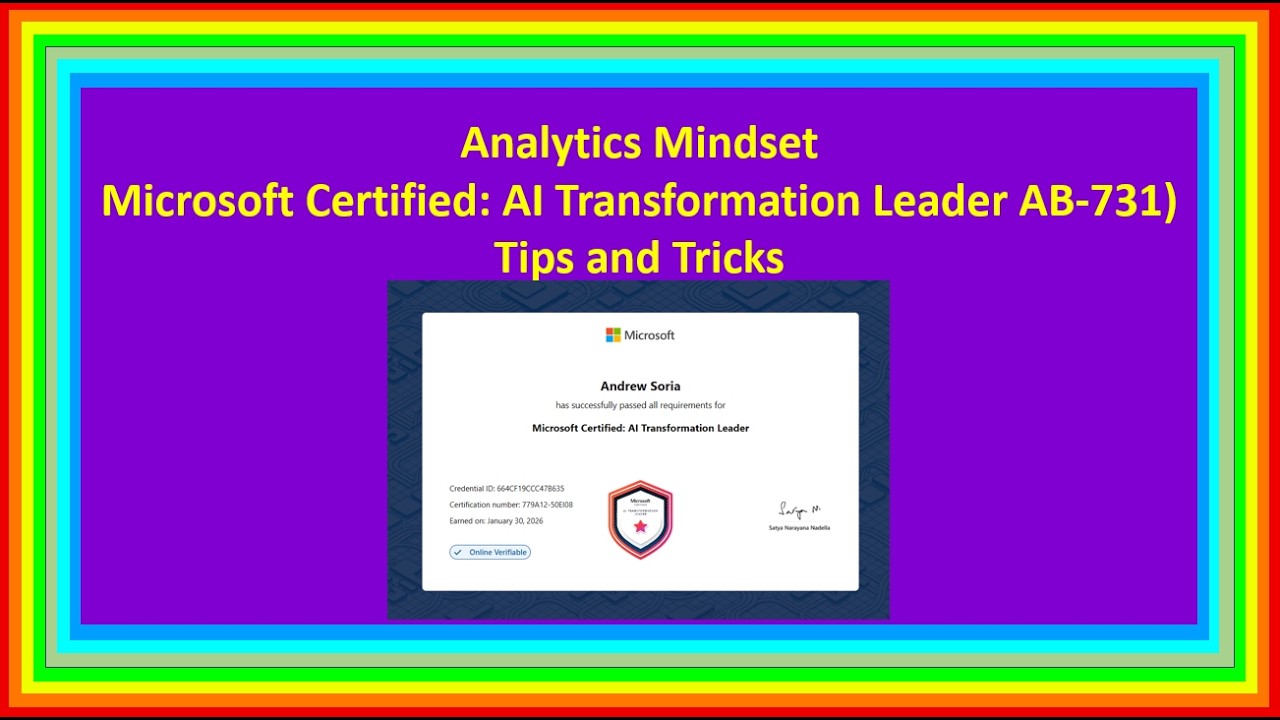 AI Transformation Leader (AB-731) Tips and Tricks