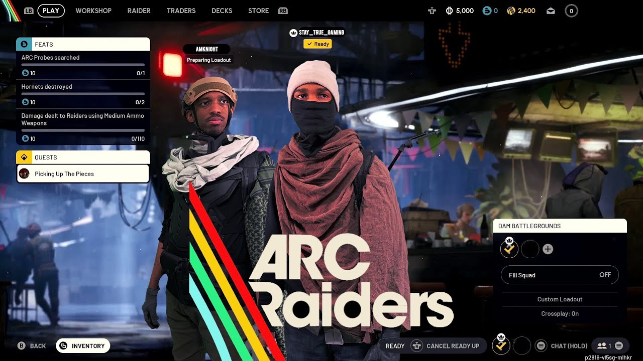 Средний опыт Arc Raiders