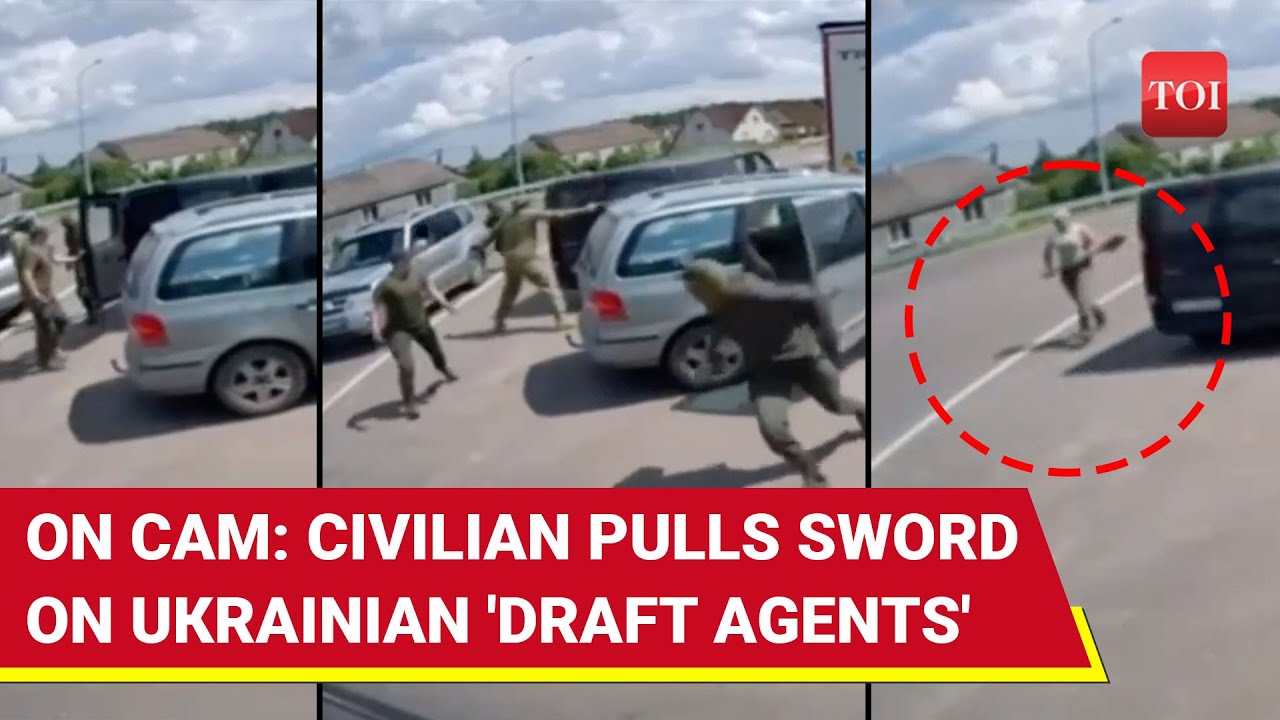 &lsquo;...Like Dogs&rsquo;: Ukraine&rsquo;s Draft Chaos Escalates In Street Clash, Civilian Chases Agents With Shovel