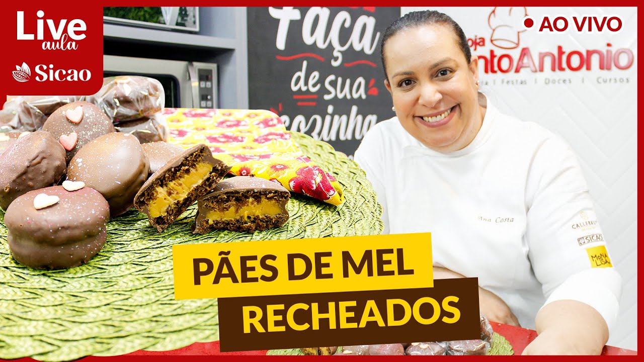 🔴PÃES DE MEL RECHEADOS | ANA COSTA | SICAO | LOJA SANTO ANTONIO