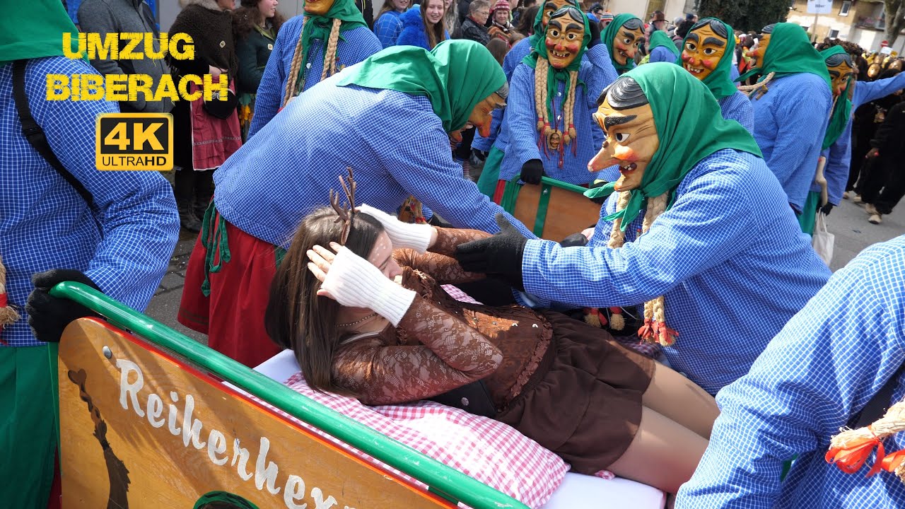 Fasnet Umzug in Biberach Teil 1, Fasent