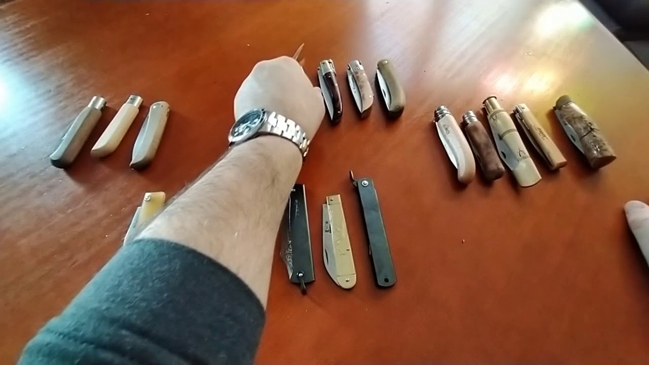 présentation de ma rotation de couteau de table 2021