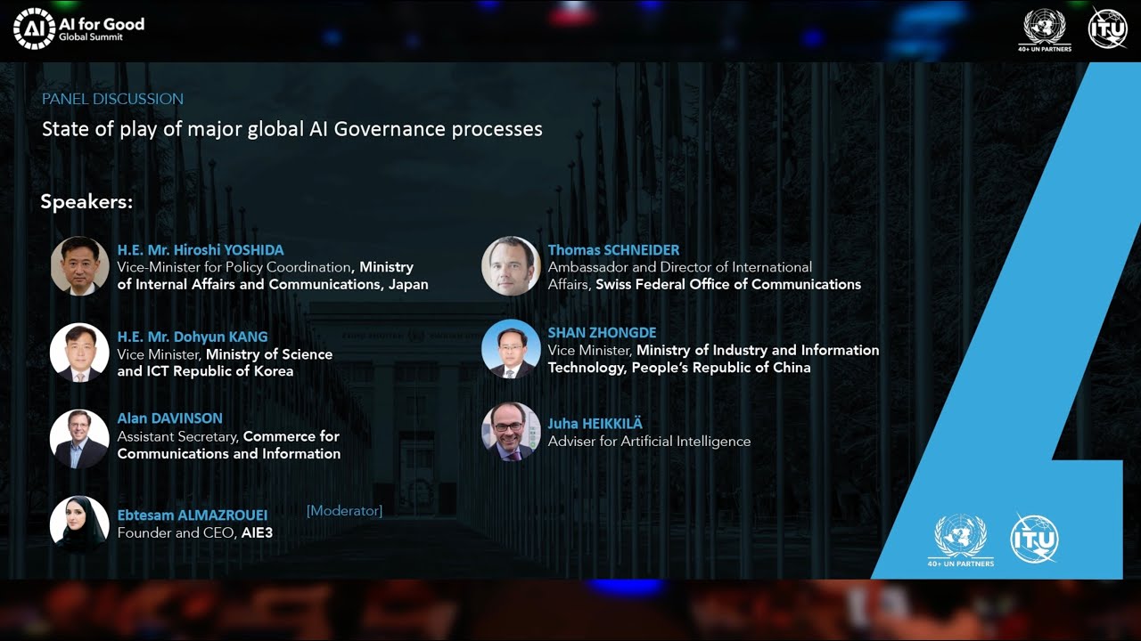 State of play of major global AI Governance processes