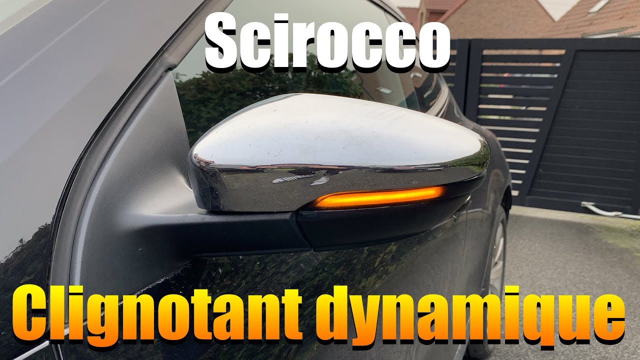 INSTALLER DES CLIGNOTANTS DYNAMIQUES SUR SCIROCCO !