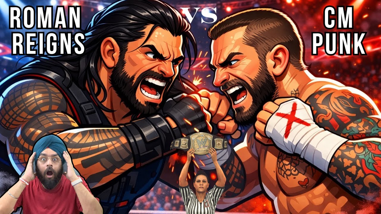 CM Punk vs Roman Reigns at WrestleMania… The Biggest Match Possible (WWE CHAMPIONSHIP) | WWE 2K25