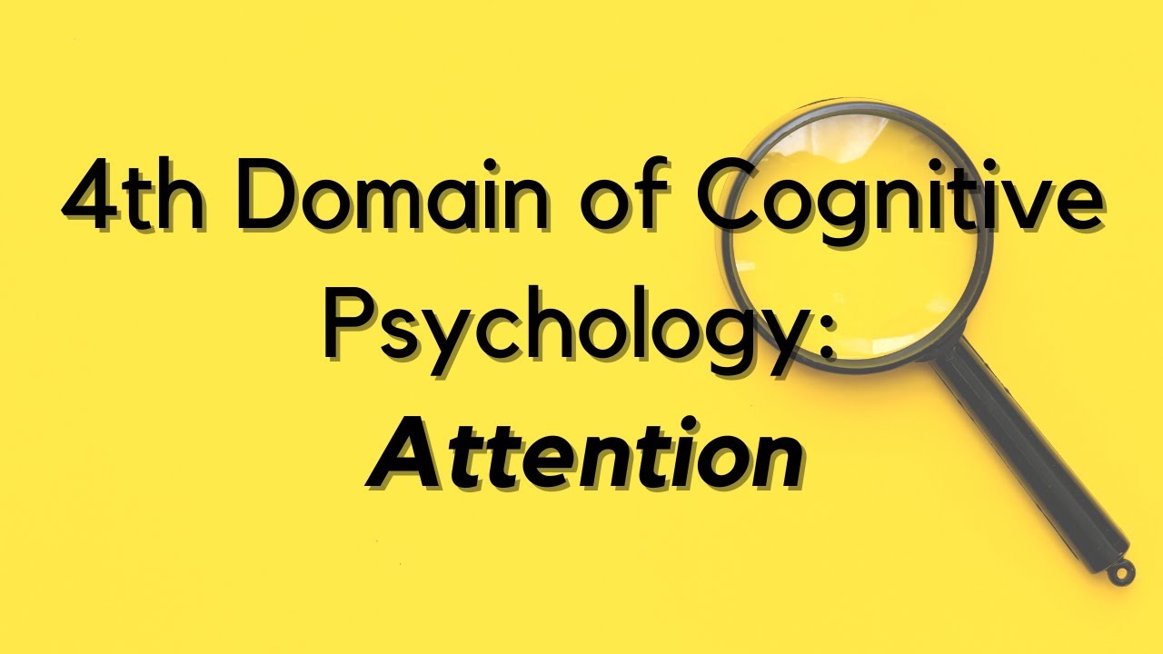 Attention| Domains of Cognitive Psychology Series| #cognitivepsychology #ignou #mapc