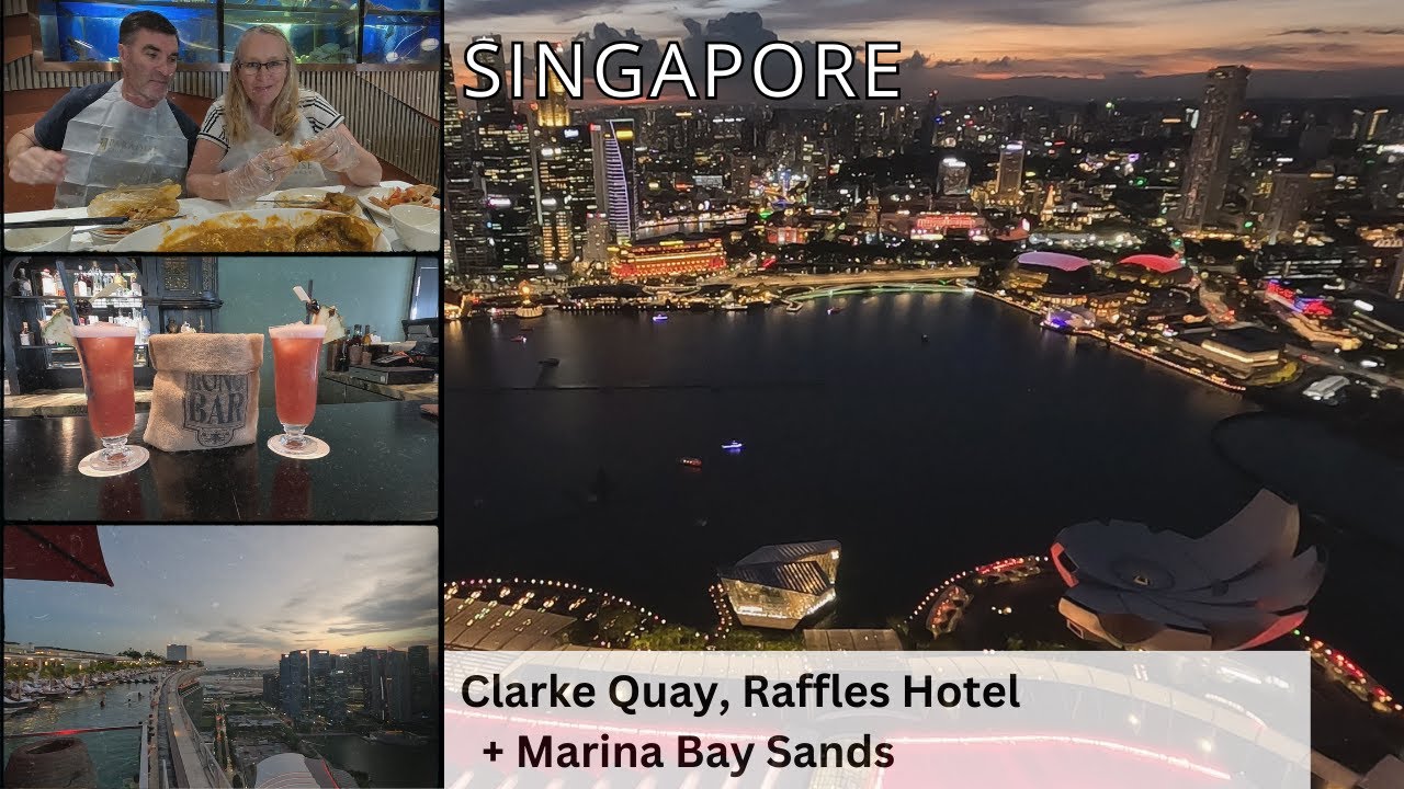 Discovering Singapore Day 4: Clarke Quay, Raffles Hotel + Marina Bay Sands