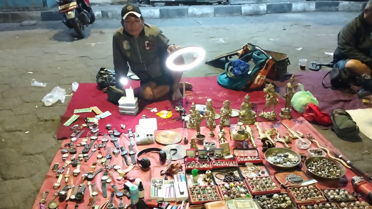 LAPAK BATU AKIK MURAH || PASAR KLITIKAN JOGJA