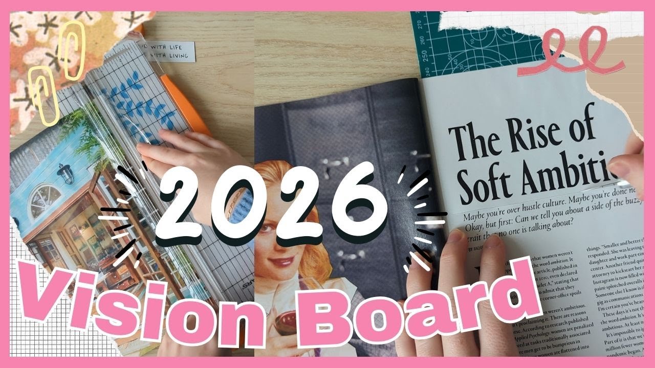 2026 DIY At-Home Vision Board Workshop