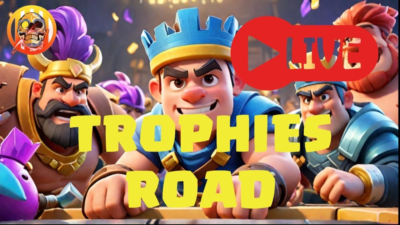 Clash Royale live TROPHIES PUSH #live #streaming