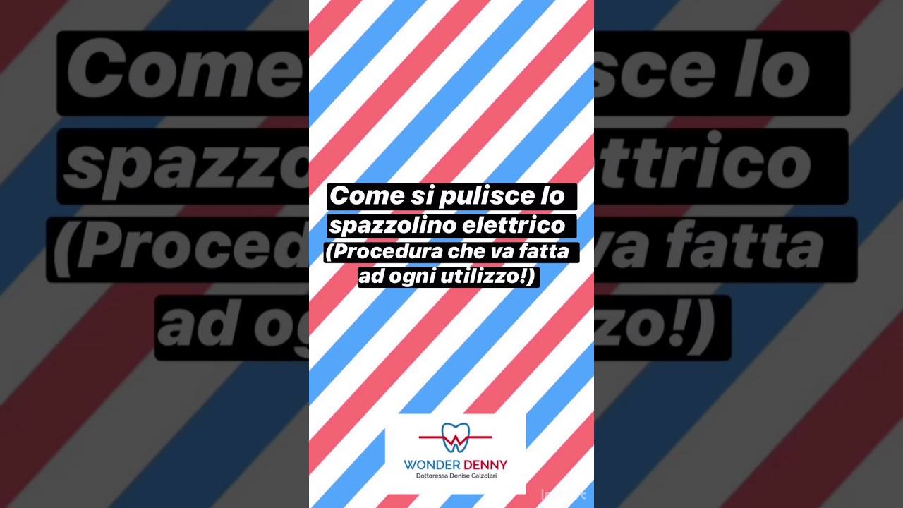 Come si pulisce lo spazzolino elettrico?