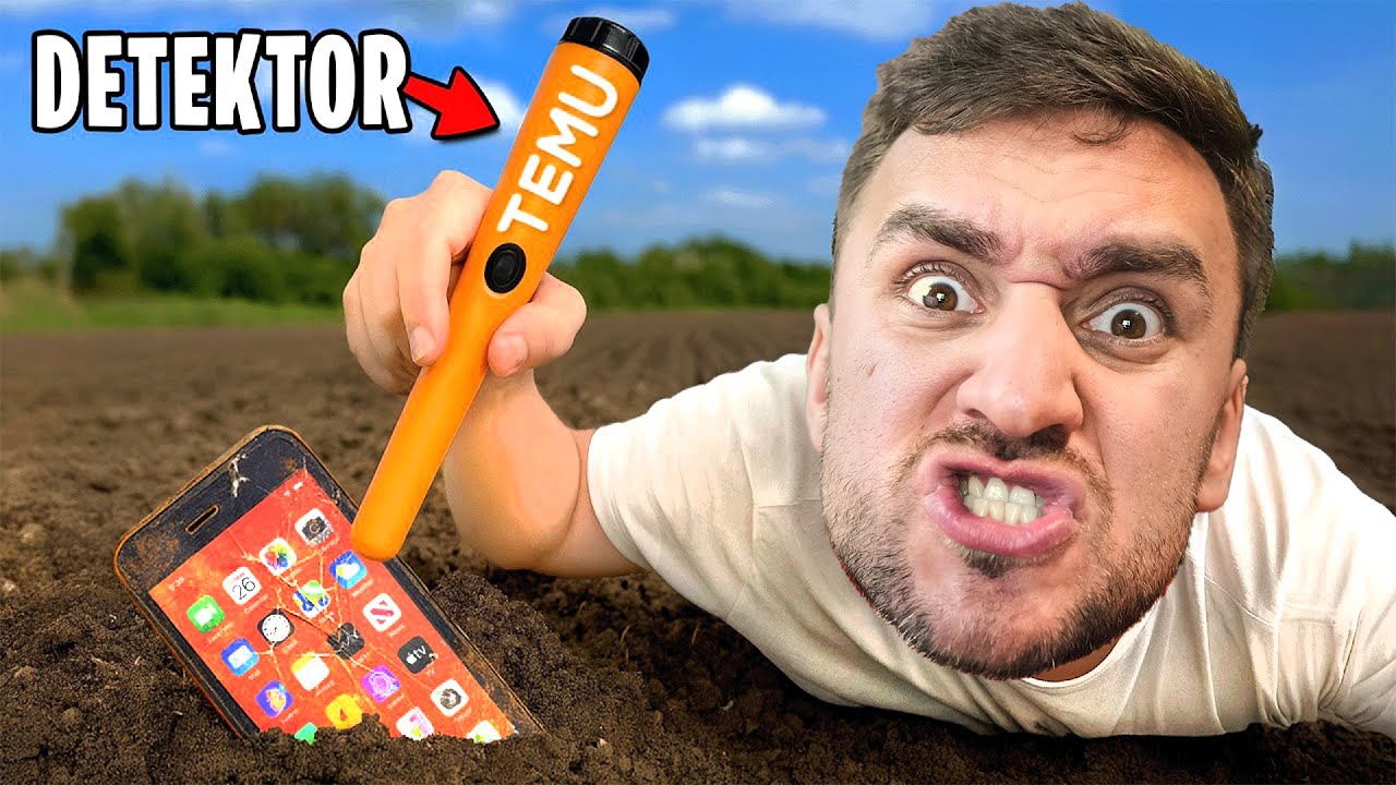 Vítek Koupil Nejlevnější Detektory Kovu z TEMU! | Našel POKLAD za MILIÓNY?