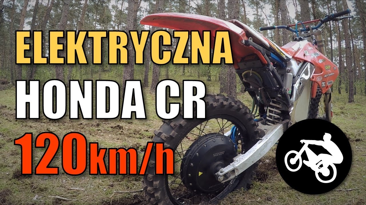 HONDA CR zelektryfikowana za 12 000zł [ELEKTRYCZNY MotoCross]