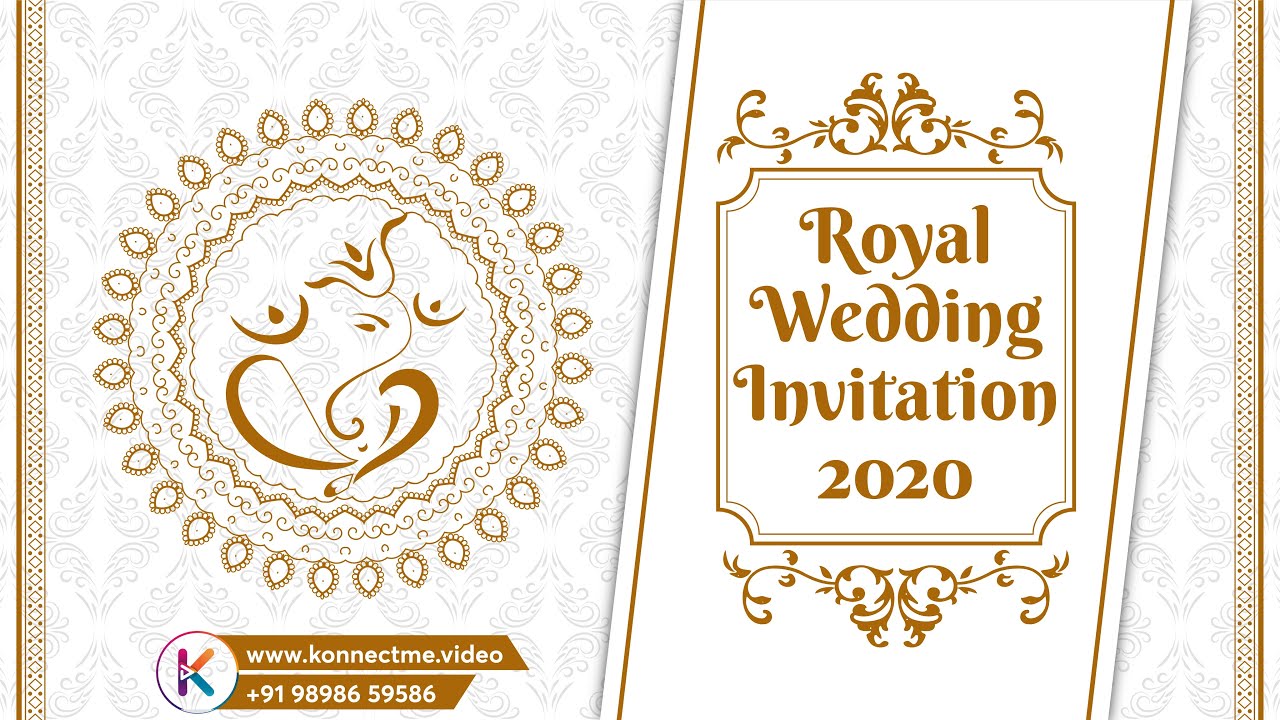 Wedding Invitation Video | Whatsapp Invitation for Wedding | Wedding Templates