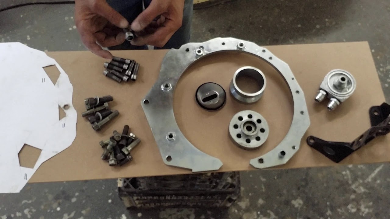 vw Dq500 AWD gearbox  to honda  K series engine ADAPTER KIT