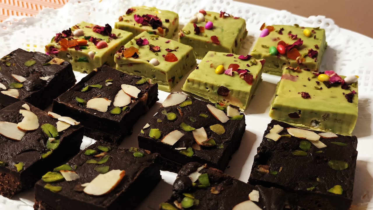 Rose Gulkand Paan Fudge ||Rakhi Special || Chocolate Brownie Fudge | | With /Without Gas