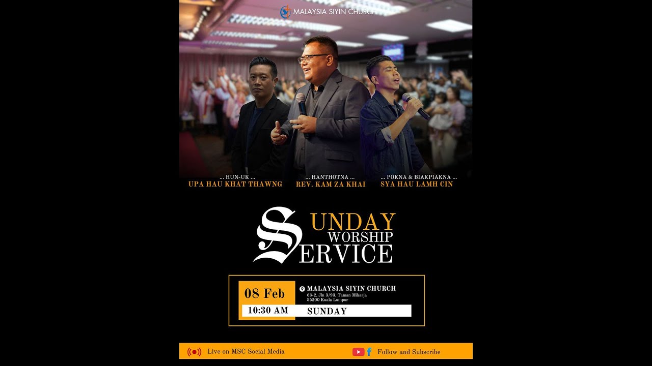 🔴✝️ MSC SUNDAY WORSHIP SERVICE 🔴