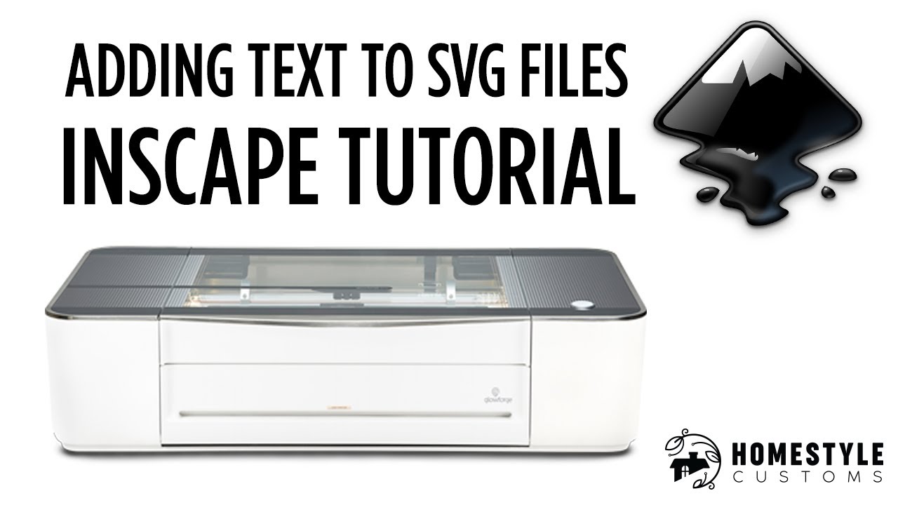 Inkscape Tutorial - Adding Text to SVG Files