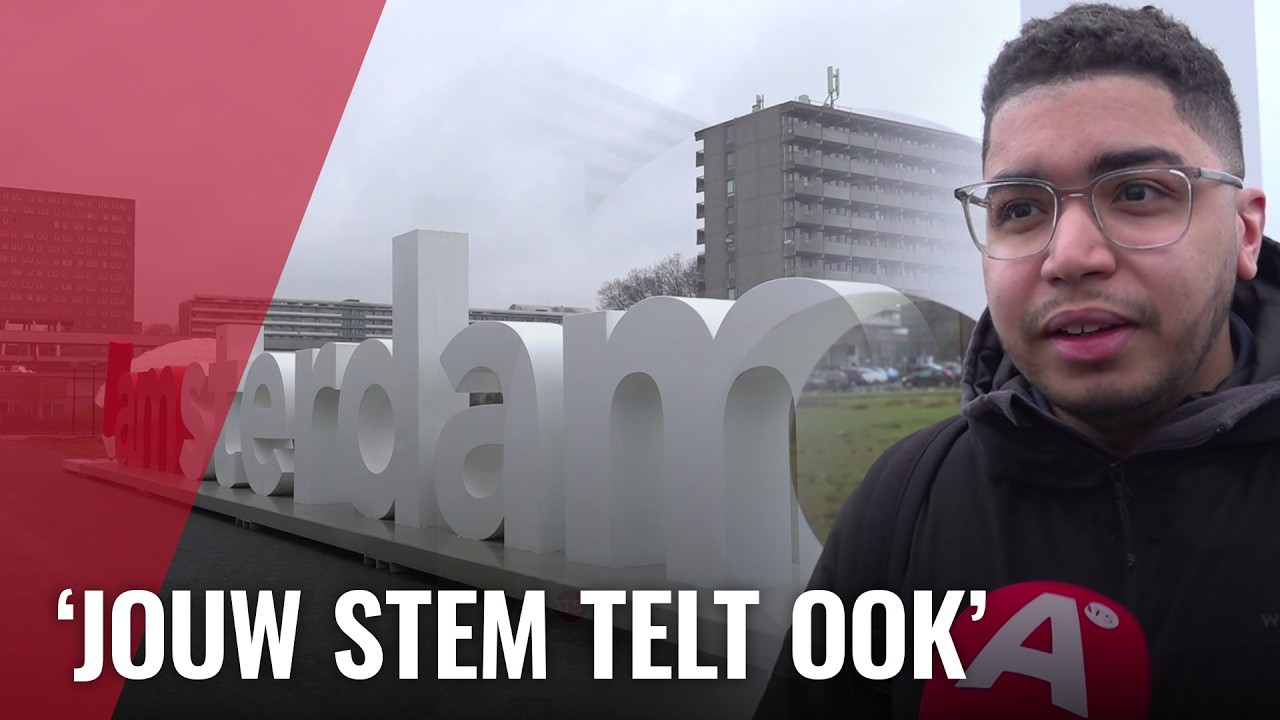 I Amsterdam-letters moeten voor meer stemmers in Zuidoost zorgen