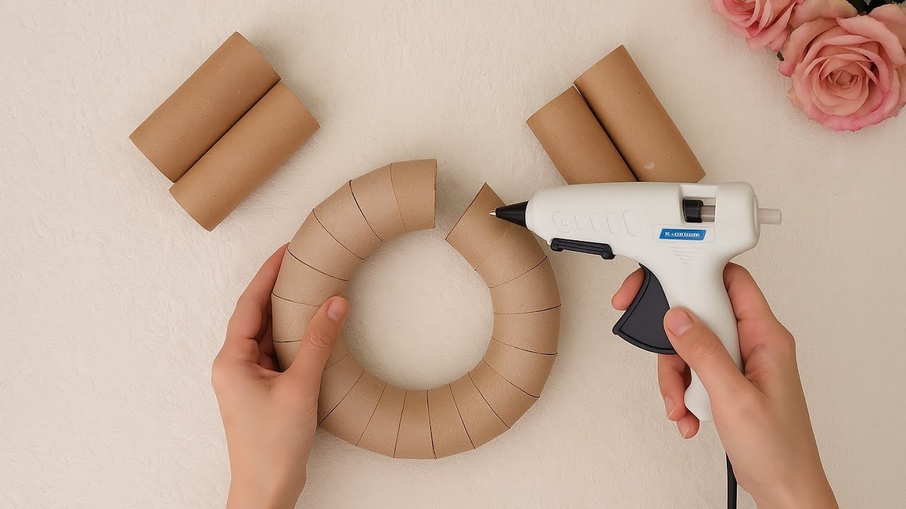 It’s hard to believe this was crafted from a toilet paper roll—watch the video to see how!