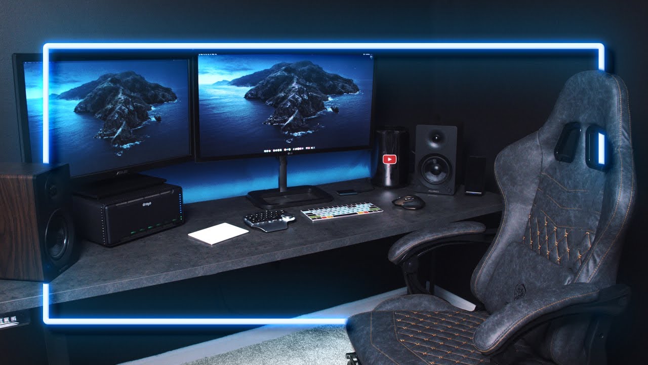 My 2020 Desk Tour | Video Editing Setup