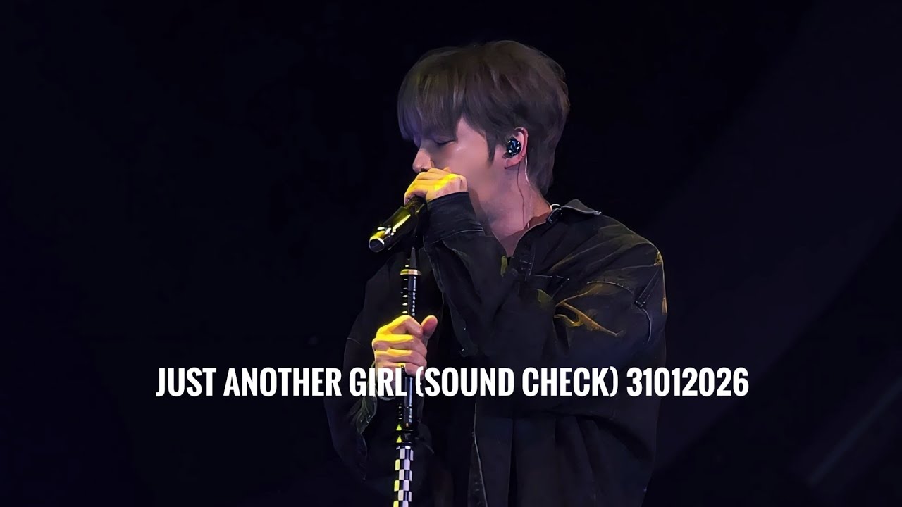 [4K] 31012026 Kim jaejoong - Just another girl (Sound check) 