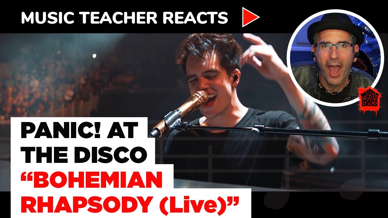 Music Teacher Reacts to Panic At The Disco 