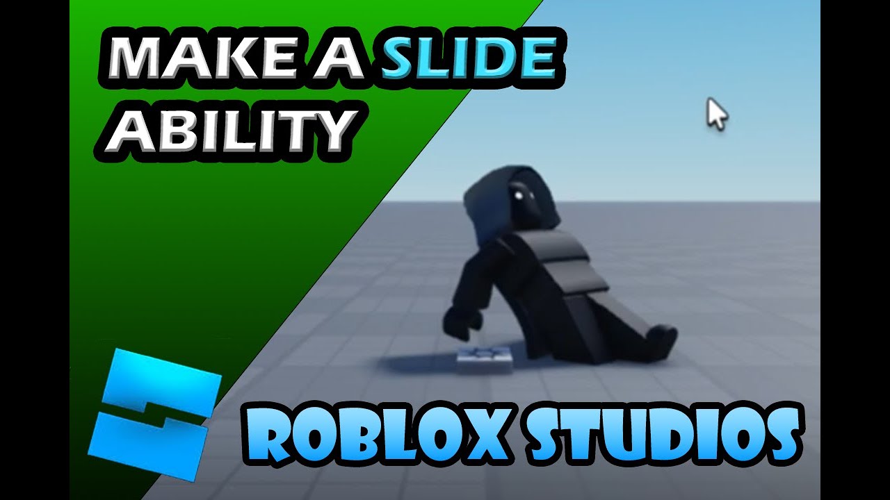 how to make a SLIDE in Roblox Studio