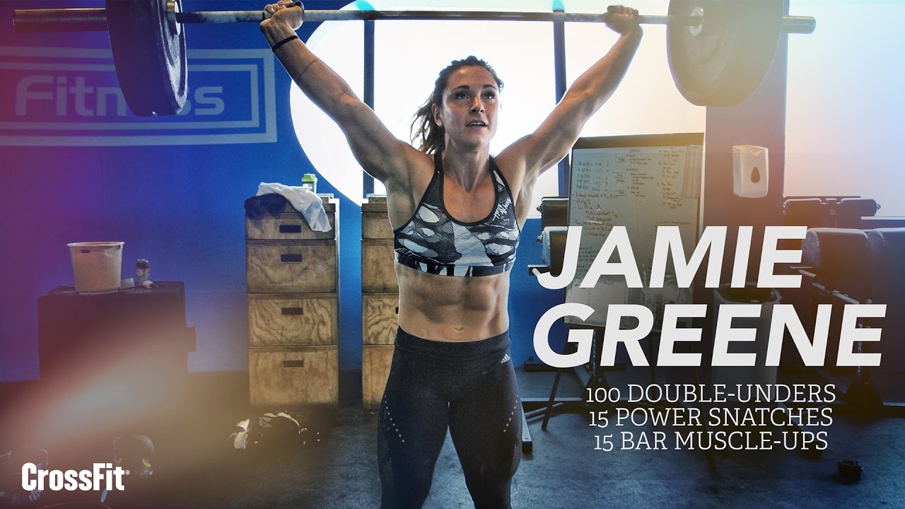 Jamie Greene: Double-Under, Power Snatch, Bar Muscle-up