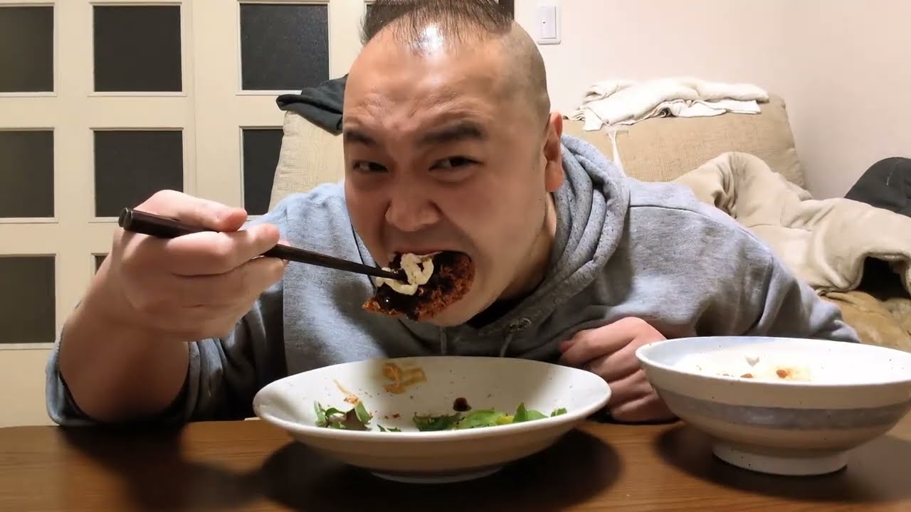 #25 チキンカツとご飯。