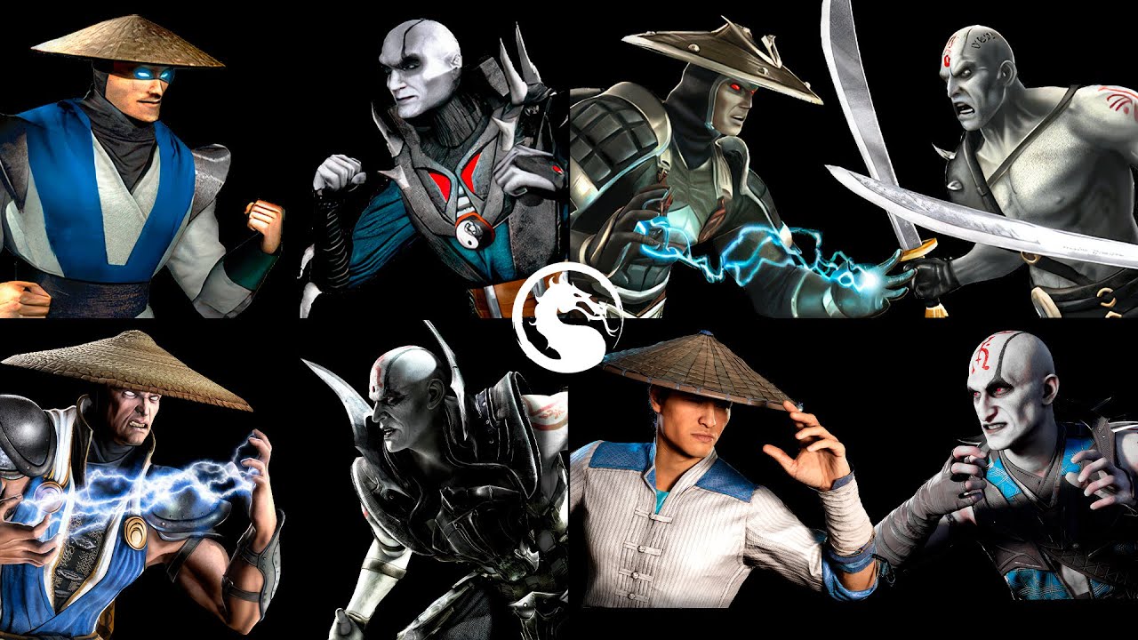 Evolution of Raiden VS Quan Chi  Fight MK4-MK1 | 2K 60FPS