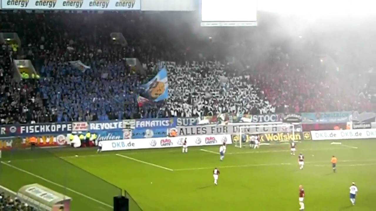 Abschiedsspiel von Paule Beinlich, Südtribüne 1/2
