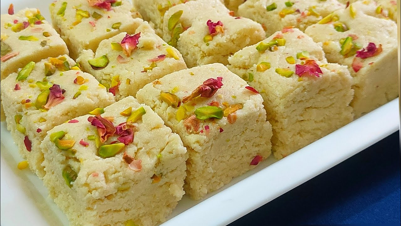 10 मिनट में तिल की सवादिष्ट कलाकंद बरफी बनाने का एकदम अनोखा तरीका Kalakand Barfi दानेदार कलाकंद बरफी