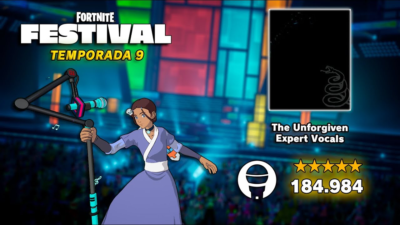 Fortnite Festival (S9) - ''The Unforgiven'' [Expert Vocals - 100% Flawless] 184.984 + Lyrics