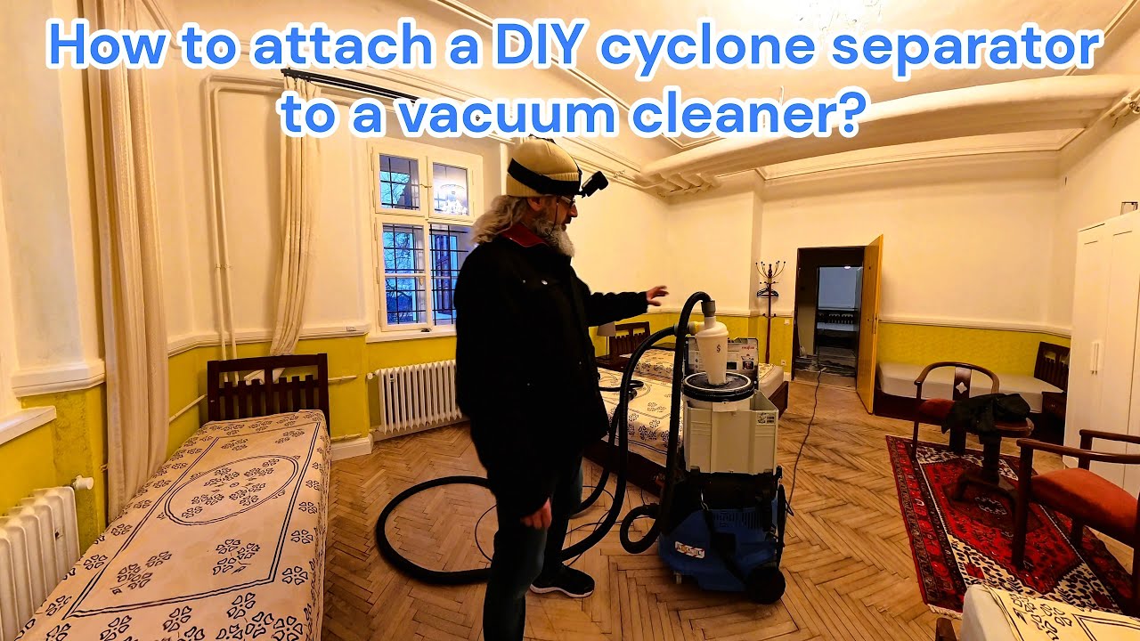 My experiences with a DIY cyclone separator plus some tips for sanding with an orbital sander MIRKA.