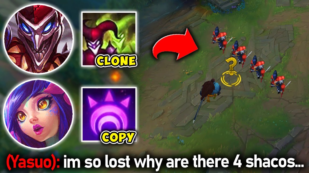 WE PLAYED THE &ldquo;CLONE COMP&rdquo; AND SUMMONED AN ARMY OF SHACOS - League of Legends