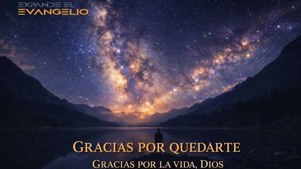 Dale gracias a Dios con esta canción | “Gracias por quedarte” #Fe #Dios