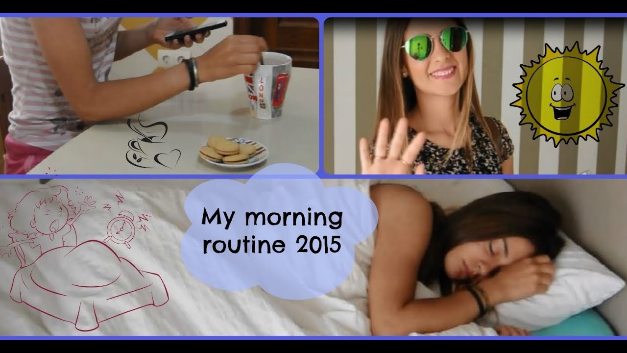 Mi rutina de mañana para ir a la universidad || 2015 ||