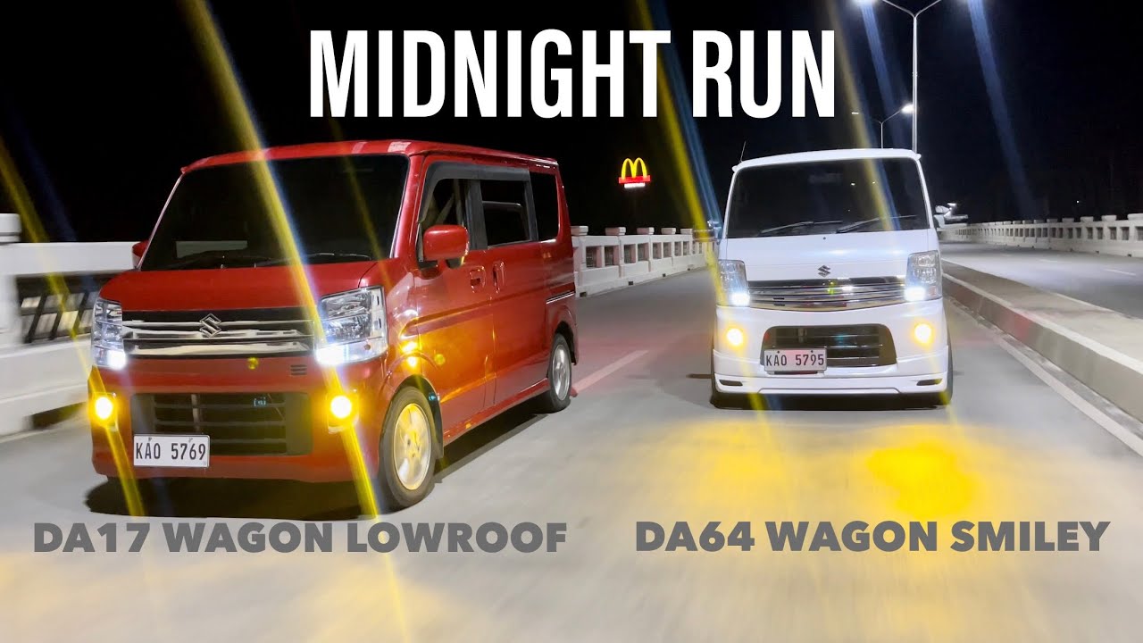 MIDNIGHT RUN - Suzuki Every Wagon DA17W x DA64W smiley