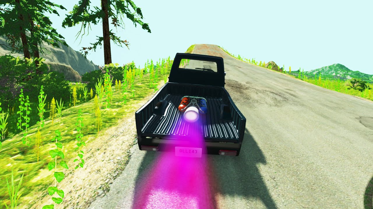 A Rocket Jump to Remember in BeamNG Drive..