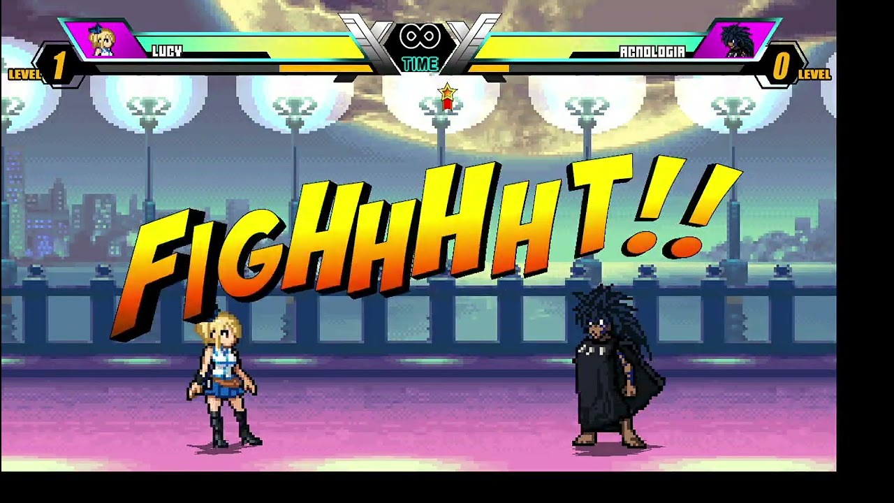 Lucy Vs Acnologia Jump Force Mugen V2