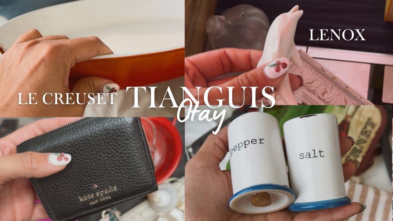 ✨❤️ LE CREUSET + LENOX + KATE SPADE en el tianguis de Otay | Nataly 