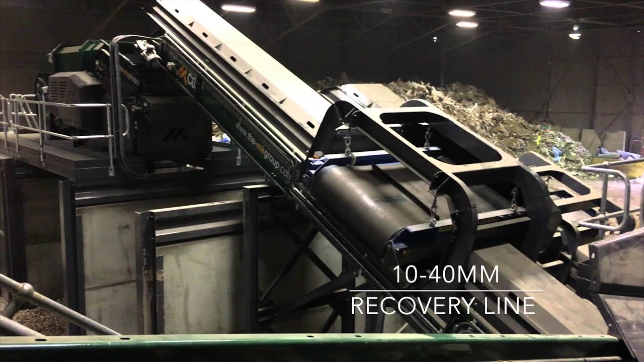 Trommel Fines Cleanup Waste Screen Flip Flow Screen