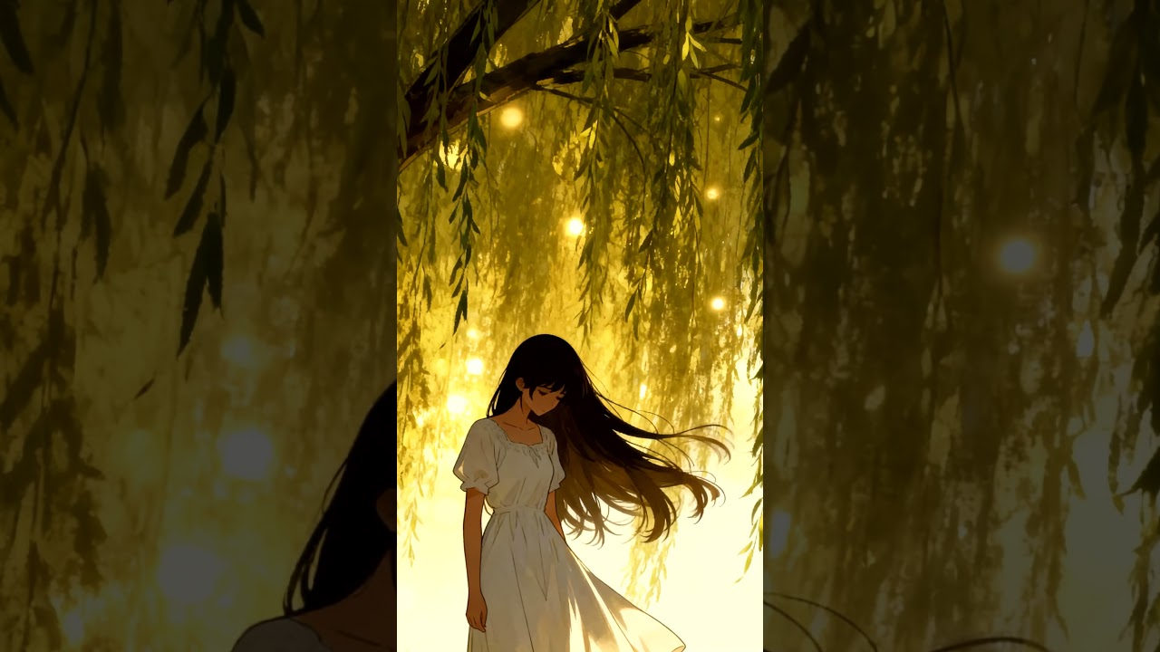 She Faded Under the Moonlight — The Willow Maid