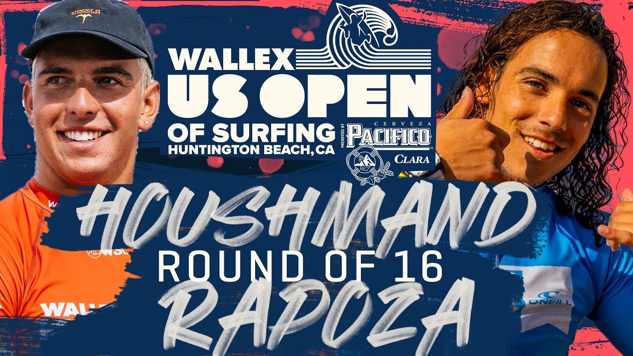 Cole Houshmand vs Nolan Rapoza | Wallex US Open of Surfing - Round of 16 Heat Replay